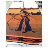 Vintage Owen Made Western blanket