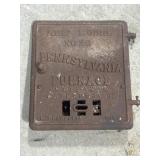 Cast iron Furnace door