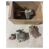 Vintage carburetors and magnetos