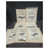 Allis Chalmers mower & manure spreader directions