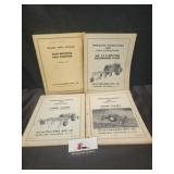 Allis Chalmers plows/planter manuals/parts