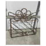 Primitive outdoor Christmas light up decor