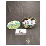 Metal Peter Rabbit tin