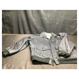 Donna pelle size medium coat