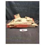 Allis Chalmers parts boxes - flattened