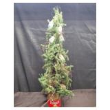 Rustic tree decor