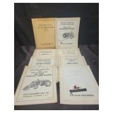 Allis Chalmers operators manuals