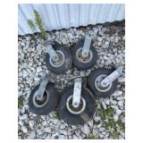 Dolly wheels