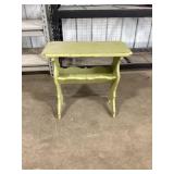 Primitive green stand