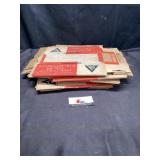 Allis Chalmers part boxes - flattened