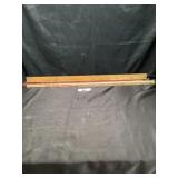 Advertising yard sticks