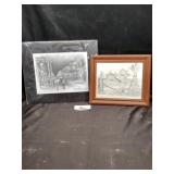 Bourbon street and farm drawings