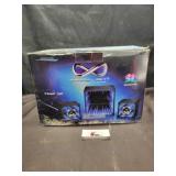 Infinity light speaker with subwoofer