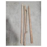 Wooden handles