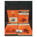 Allis Chalmers combine manuals