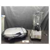 Smoothie machine and George Foreman