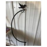 Hanging basket stand