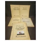 Allis Chalmers sprayer & plows catalogs