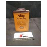 Vintage stag after shave powder container