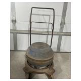 Vintage cast iron milk tester