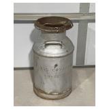 Guthrie Center, IA cream can