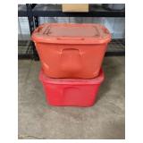 Red / Orange totes