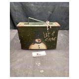 Hand painted ammo box