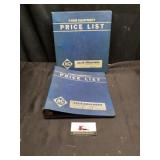 Allis Chalmers price list books