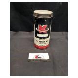 Tire repair kit tin
