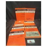 Allis Chalmers operators manuals