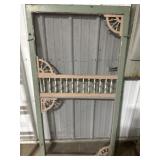 Vintage ornate screen