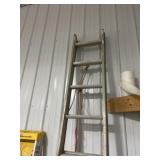 Werner aluminum extension ladder