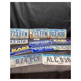 Vintage License plates