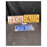 Vintage License plates