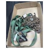 Ratchet strap and chain
