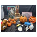 Vintage Halloween, Christmas and misc decor