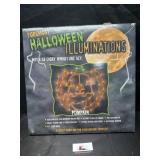 Light up pumpkin decor