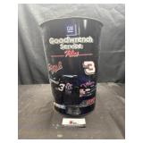 Vintage metal Dale Earnhardt trash can