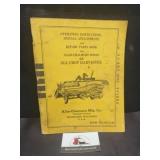 Allis Chalmers all crop harvester book