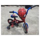 Toddler Spider-Man bicycle