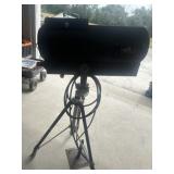 Vintage Alt Spot stage spot light on rolling stand