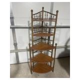 MCM wooden corner stand