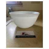 Vintage white mixing bowl