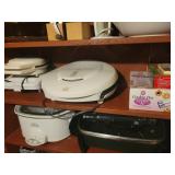 Waffle makers, grill and misc