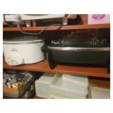Crock pot and electric griddle