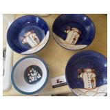 Snowman bowls