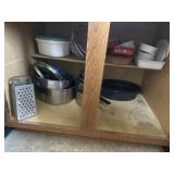 Pots and pans and misc kitchen items