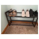 Womenï¿½s shoes 8.5-9 and rack