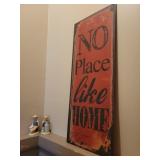 Sign and farm decor