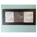 Faith wall hanging